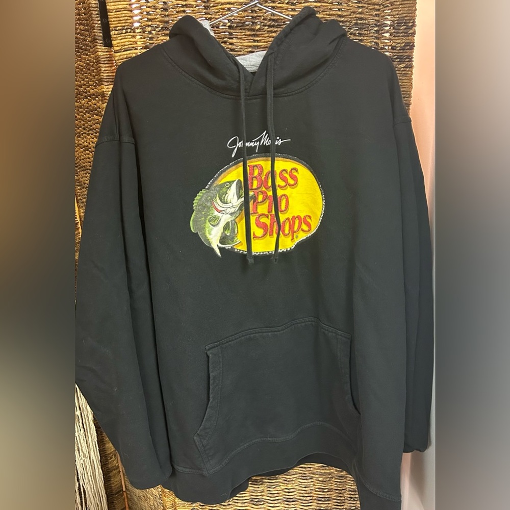 Men’s‎ Bass Pro shops hooded sweatshirt